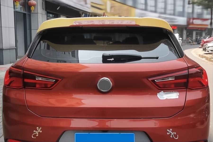 

Спойлер LIP (1234 Upgrade, черный) для BMW X2 F39 2018-2023 гг