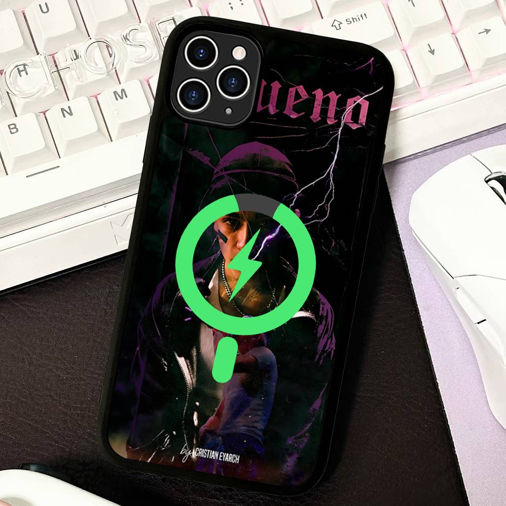 Trueno Rapper Phone Case For IPhone 17 16 Pro Max 15 14 Plus 11 13 12 Shockproof Magnetic For Magsafe Cover