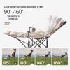 Adjustable Portable Recliner for Autumn/Winter Camping