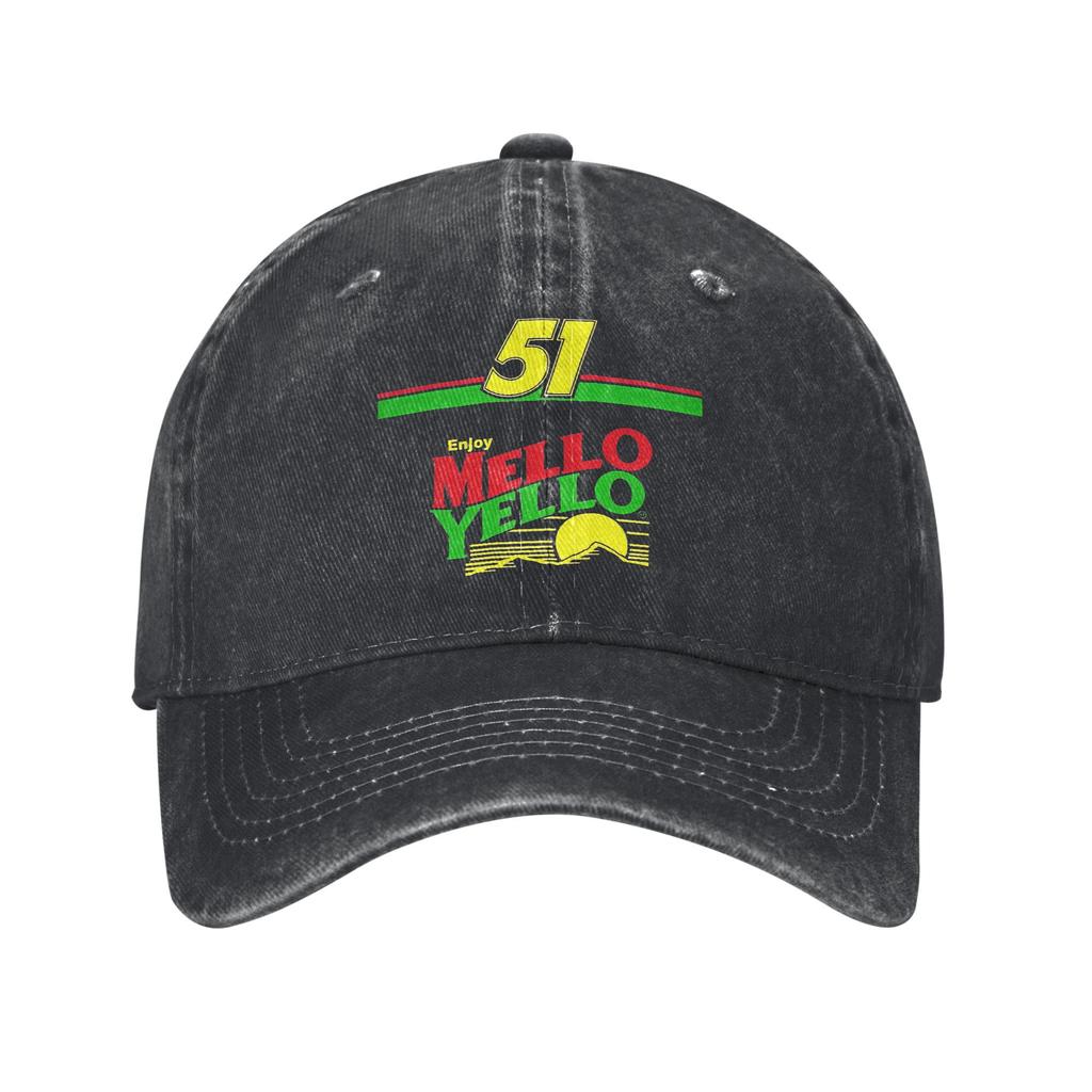 Days of Thunder Sun Baseball Cap Mello Yello Damen Herren Aufdruck Hip Hop Hüte Sommer y2k Lustige Sonnenschutz Snapback Kappe