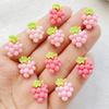20PCS Vibrant Resin Cute fruit grapes With for Scrapbooking, Wedding Decor & DIY Jewelry Making Accessories
