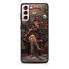 Hu Tao Genshin Impact Case for Samsung Galaxy S23 S10e S10 S21 FE S22 S9 S24 Ultra S20 Plus Soft Black TPU Phone Cover Bumper