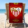Sevi-lla Europa League Beach Towel - Soft, Absorbent Microfiber, Lightweight, Ideal for The Beach, Parties, Travel, Camping fan gifts