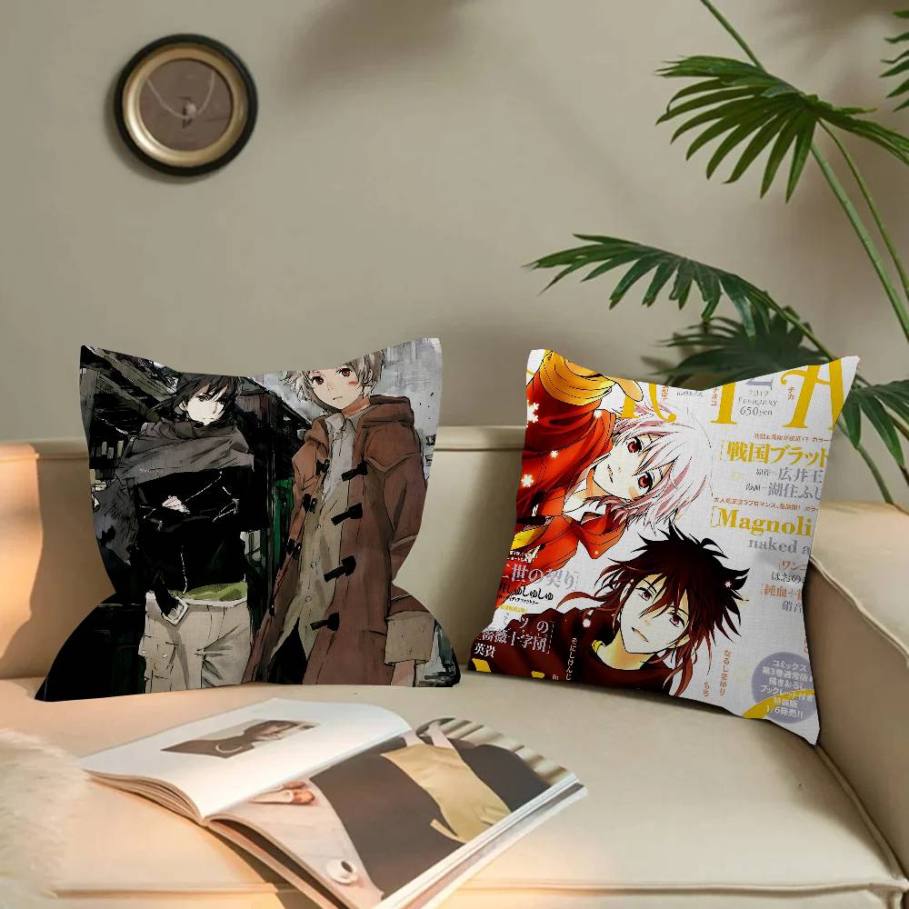 Anime NO 6 Kissenbezug Zoll Bauernhausdekor Zuhause Wurfkissenbezüge Für Couchdekorationen