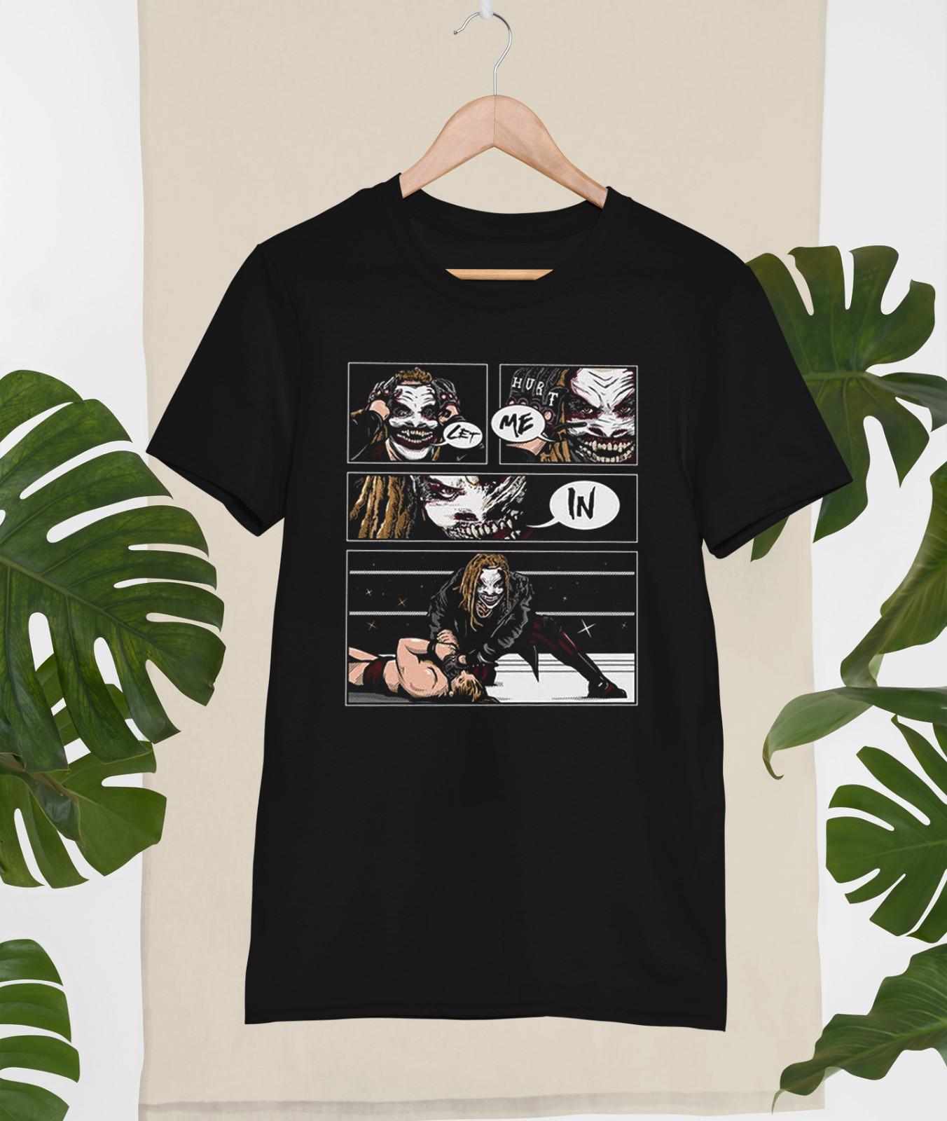 Bray Wyatt Let me in Black T-Shirt Mens Womens Tees Top Unsiex All sizes JJ5195 4XL
