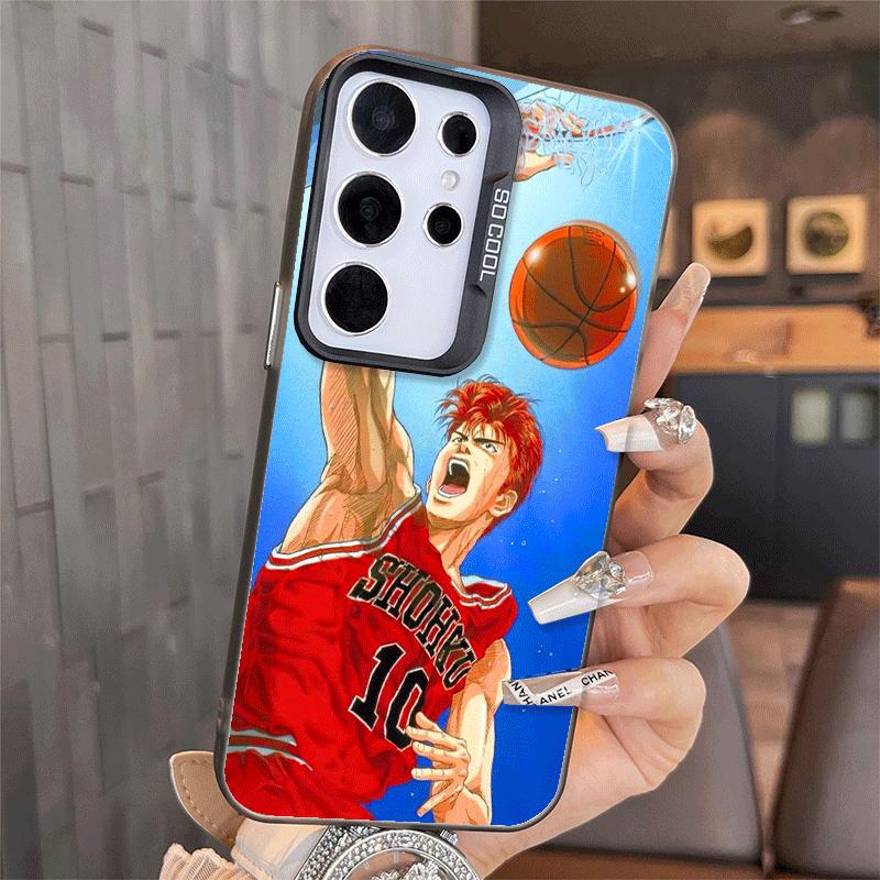 S-SLAM D-DUNK Anime Shockproof Phone Case for Samsung A17 A16 A15 A14 A37 A57 A36 A56 A26 A35 A55 A25 A34 A54 A24 A13 A23 A33 A5