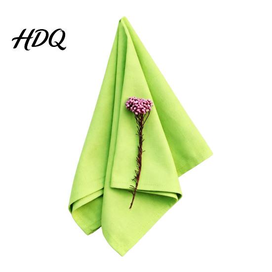 Soft Fabric Napkins Rustic Cloth Napkin 16 Inch Solid Color Linen Machine Kitchen Washable Farmhouse Style Napkin for Wedding Bridal Shower