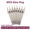 Set of 8 Diesel Glow Plug For 04-07 Ford F250 Powerstroke 6.0L 4C3Z12A342AA,4C3Z-12A342-AA,ZD-13