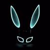 Headwear Mask Bunny Mask LED Light Party Props Led Light up Mask Party Mask Props Cosplay Mask