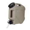 Outdoor Water Bin 10L Camping Bucket Water Storage Portable Large Capacity with Detachable Faucet No Leakage Camping Equipment