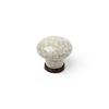 Nábytkový knoflík - Rei - MOD.818 - Porcelán - 30 mm - Sada 2 kusů