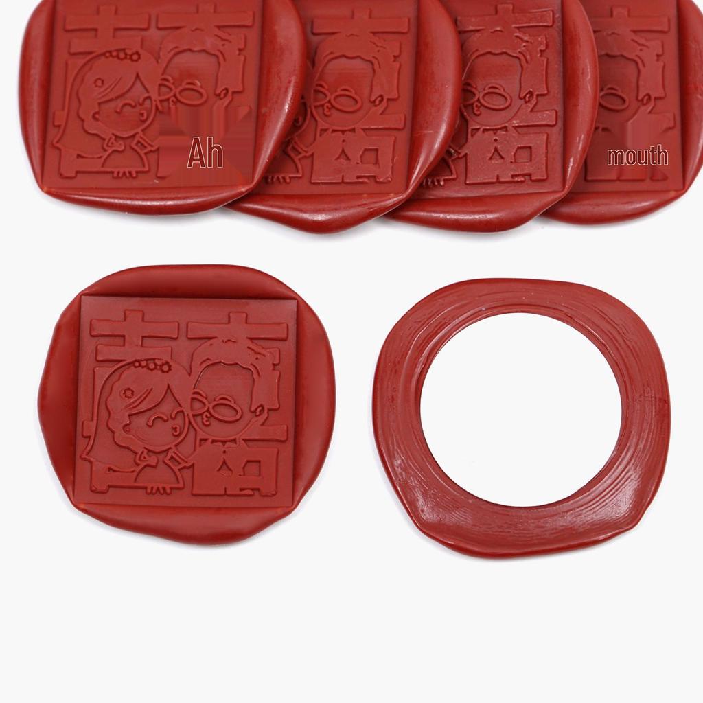 Wax Seal Stamp Kit: Embossed Stamp, Sealing Wax, Stickers for Envelopes, Postcards, Love Letters, and Gifts
