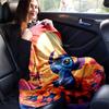 1pc Cute Stitch Printing Blanket - Soft, All-Season Throw for Living Room, Bedroom,Personalized Gift with Adorable Cartoon Design