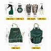 11pcs Garden Iron Shovel Tool Set with Storage Bag Stainless Steel Flower Shovel Hoe Vegetable Planting Digging Gardening Tools