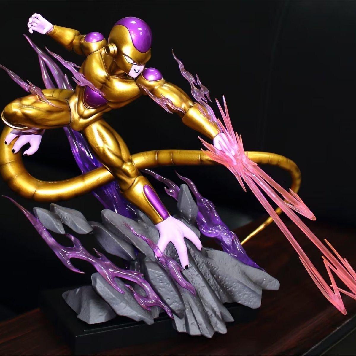 

Frieza Figure Золота морозильна камера Аніме Фігурки Black Frieza GK Фігурка ПВХ статуя Модель ляльки Колекційна іграшка Подарунки золотий