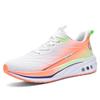 Fashionable men's sports running shoes, with comfortable breathable mesh material, supportive design, and durable rubber outsole