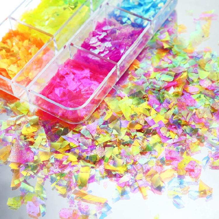 Resin Filling Sequins Jewelry Epoxy Craft DIY Resin Mold Manicure Decorations