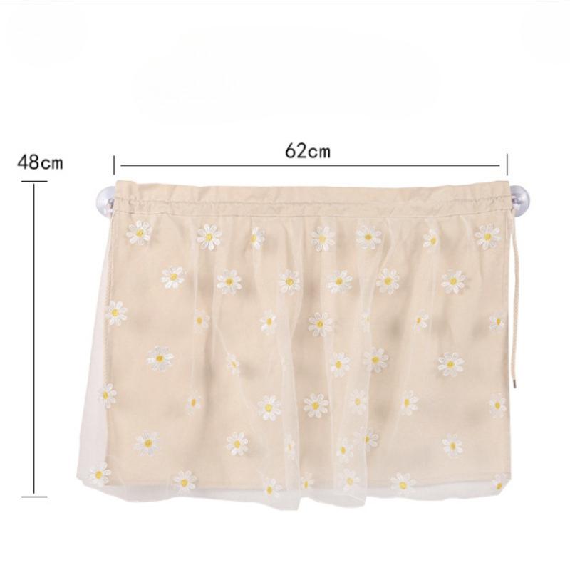 Car Curtain Universal Car Sunscreen Sunshade Princess Style Creative Blackout Car Privacy Curtain Car Accessories For Women