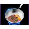The stainless steel frying pan is non-stick, durable, lightweight, dishwasher safe, and non-toxic. (26cm)
