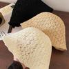 Hollow Fisherman Cap Summer Bucket Hat Korean Basin Cap  Women