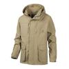 Men's Versatile Waterproof Windbreaker: Spring/Autumn Plus Size Casual Outdoor Sports Jacket