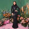 Women Elegant Sequin Dress Long Sleeve Evening Party Dresses