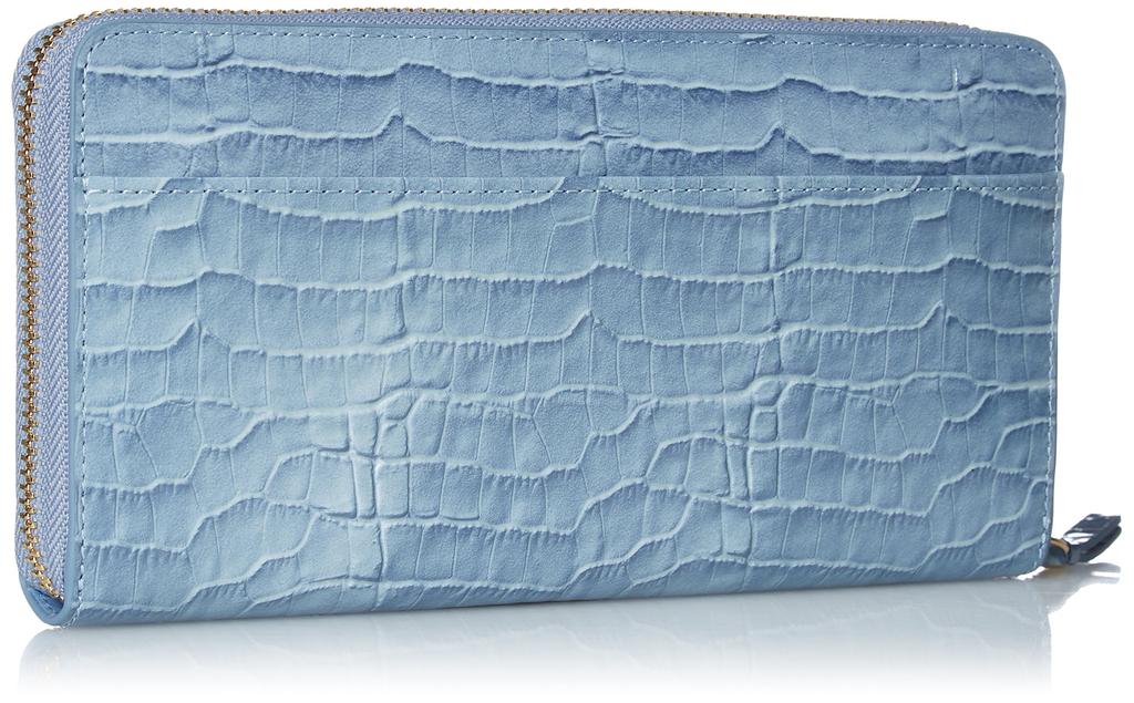 Auf Geldbörse Rund Reißverschluss Magenta Blau [Lanvin Bleu] Damen
