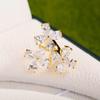 Korean Style Pearl Brooch: Versatile Floral Diamond Pin for Women's Coats