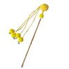 Cats Teaser Wand with Small Bells Long Interactive Stick Toy for Cats Tassel Chasing Funny Pet Cats Training Tools