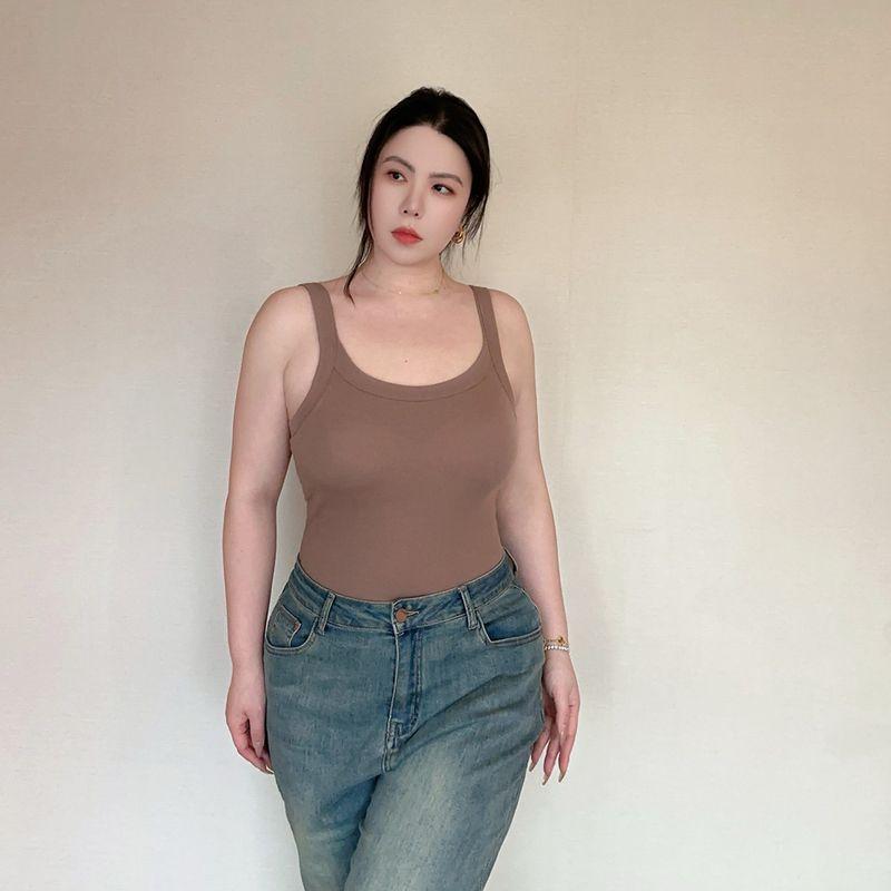 

Chest Pad Fashion Sports Everyday Joker Plus Size Sling Curry 4XL