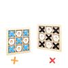 Children's Tic-Tac-Toe Puzzle: Logical Thinking & Concentration Training Toy for Two-Player Interactive Desktop Game