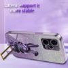 For Xiaomi Redmi Note 12 Pro 5G PC+TPU Electroplating Cellphone Case Support Kickstand Cover