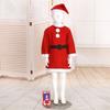 Newborn Santa Claus Costume Girl Infant Christmas Outfits Cute Baby Winter Baby Dress