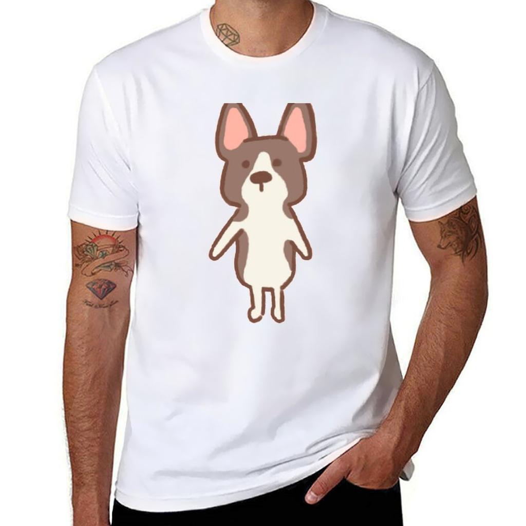 Boston Terrier Tshirt Simple Graphic Design Tshirt
