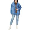 Levis Solid Color Vintage Denim Jacket Women Jackets Denim-Blue A08110000