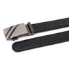 PULO Men's Automatic Buckle Leather Belt Durable Belt High Quality Comfortable Belt