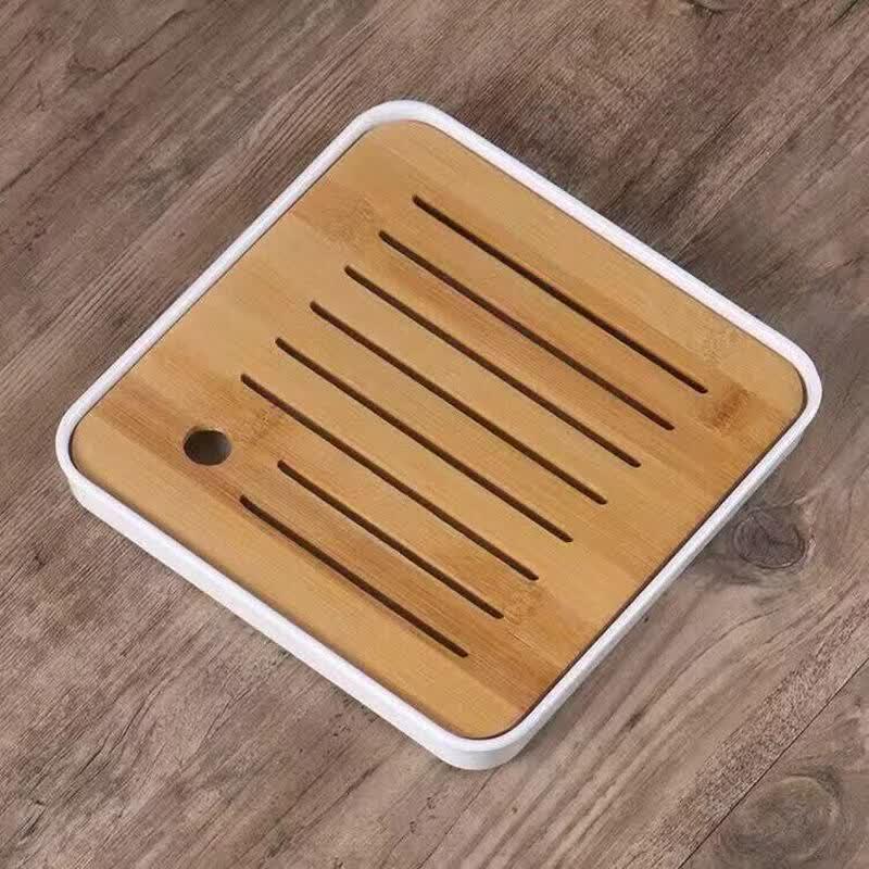 Rectangular Bamboo Kung Fu Tea Tray