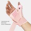 Thumb Splint Wrist Brace Thumb Wrist Stabilizer Splint Compression Support Wrap Brace Universal for Right Left Hand Pink
