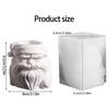 Santa Flower Pot Silicone Mold Christmas Candle Silicone Mould For Epoxy Resin Handmade Candle Soap Chocolate Baking