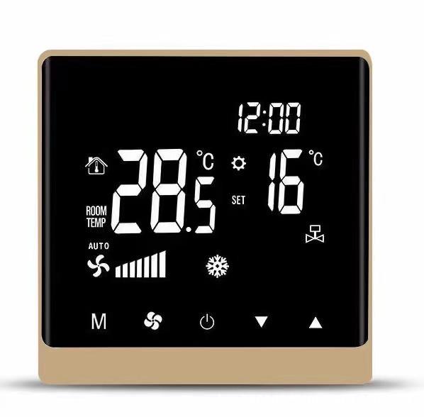 Universal Intelligent Thermostat: Central AC, Floor Heating, Fan Coil, 3-Speed Controller