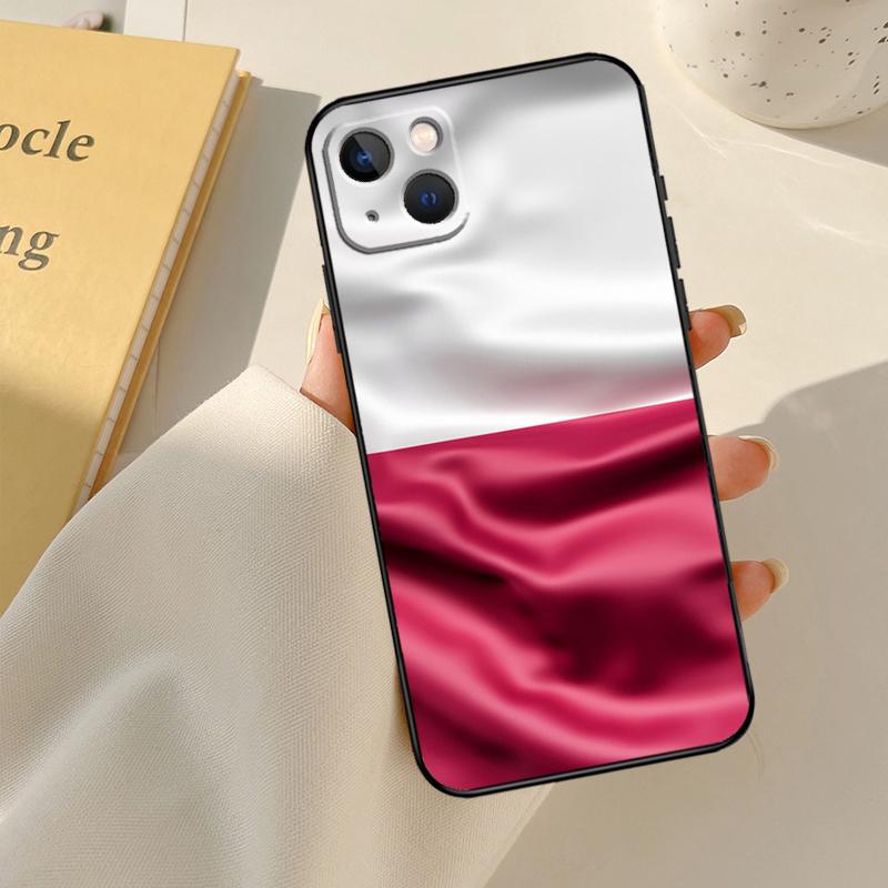 Poland Flag Phone Case For iPhone 13 12 11 14 15 16 Pro Max Case For iPhone XR X XS Max Plus Coque Capa