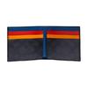 New COACH Billfold Wallet Canvas With Leather Card Holder Clutch Men's Charcoal Black Monogram 922-P31