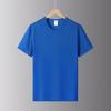 Casual Sports Ice Silk T-shirt Men's Round Neck Top