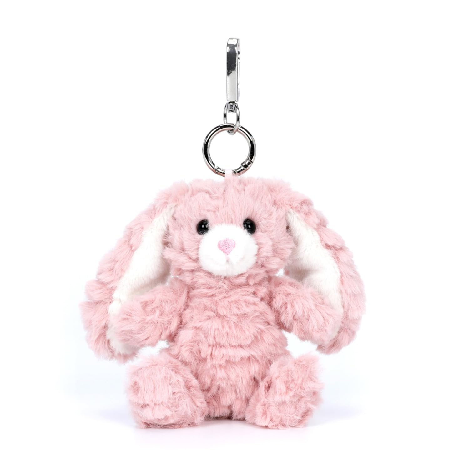 McHugs Bunny Buddy Bag Charm Rabbit Pink Keychain MC600096