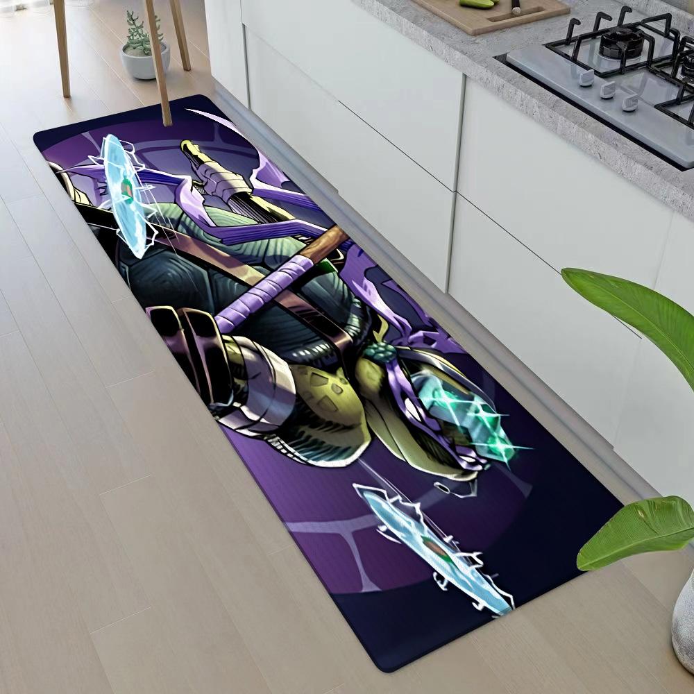 Entrance Front Door Doormat N-Ninja Turtless Non-slip Kitchen Rug Living Room Rugs Balcony Bathroom Foot Mat Floor Mats Carpet