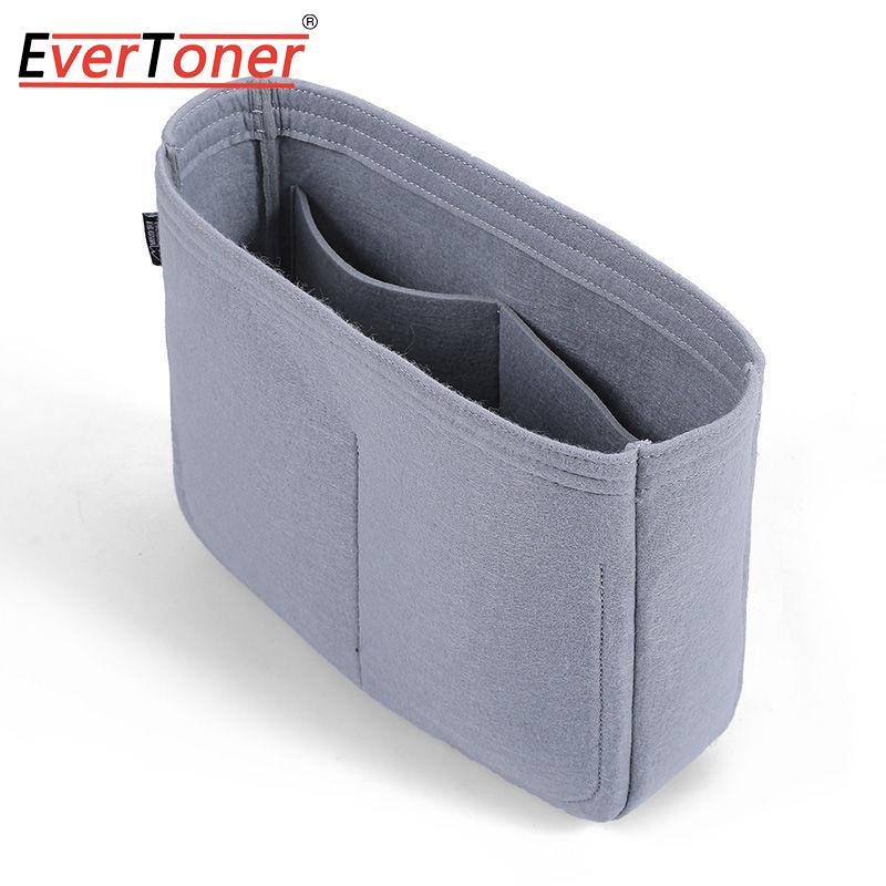 EverToner For H Evelyne 16 29 33 Insert Bag Felt Makeup Organizer Bag Inner Purse Portable Base Shaper