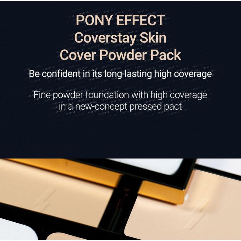 PONY EFFECT - Coverstay Skin Cover Puderpuder - 3 Farben