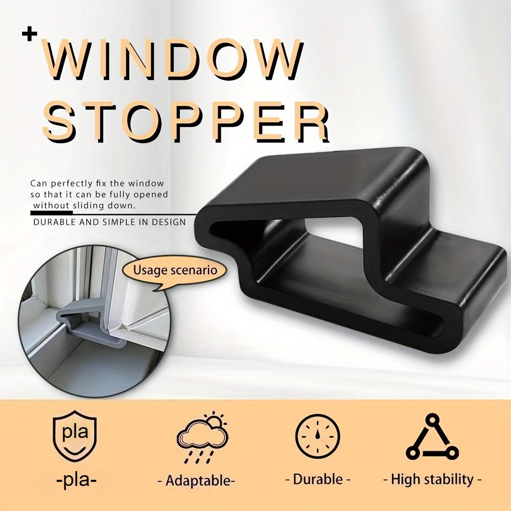 2pcs Window Stopper - Durable PLA Door Stopper, Easy Installation Under Door for Secure Window Closure Door and window wedges