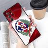 Dominican Republic Flag Phone Case Cover For Samsung Galaxy S24 S25 Ultra S21 S22 Ultra S10E Note 10 Plus Note 20 FE S23