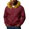 Men's  Keep Warm  Hooded Hood  Collar  Coat